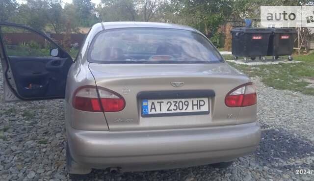 Бежевый Дэу Ланос, объемом двигателя 1.4 л и пробегом 130 тыс. км за 1590 $, фото 4 на Automoto.ua