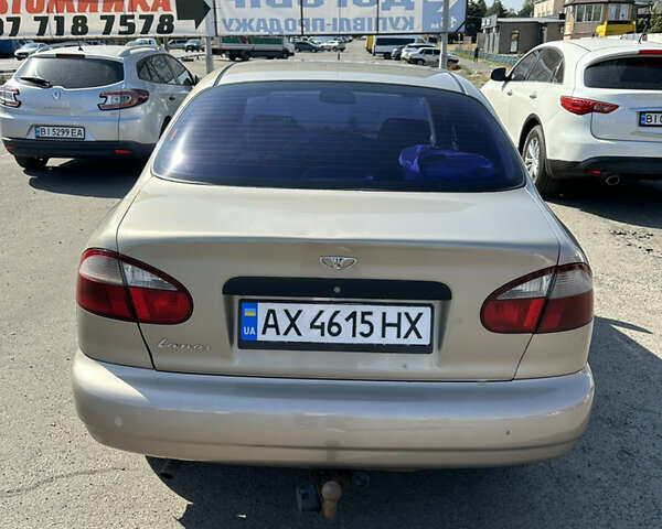 Бежевый Дэу Ланос, объемом двигателя 1.5 л и пробегом 183 тыс. км за 2300 $, фото 3 на Automoto.ua