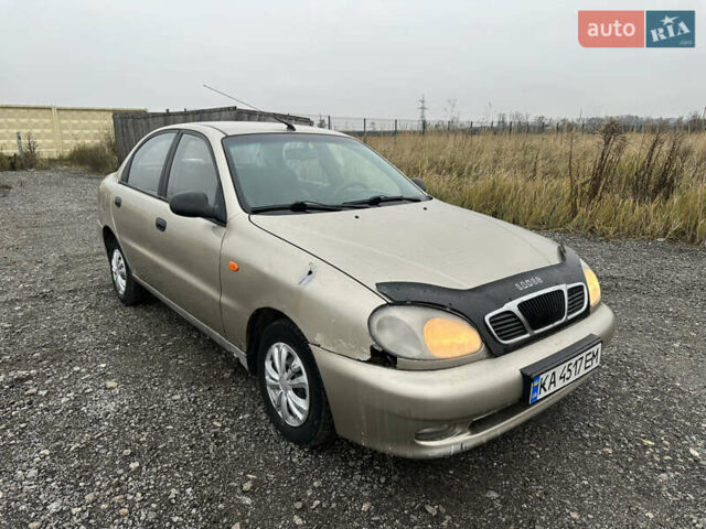 Бежевый Дэу Ланос, объемом двигателя 1.5 л и пробегом 280 тыс. км за 1500 $, фото 6 на Automoto.ua