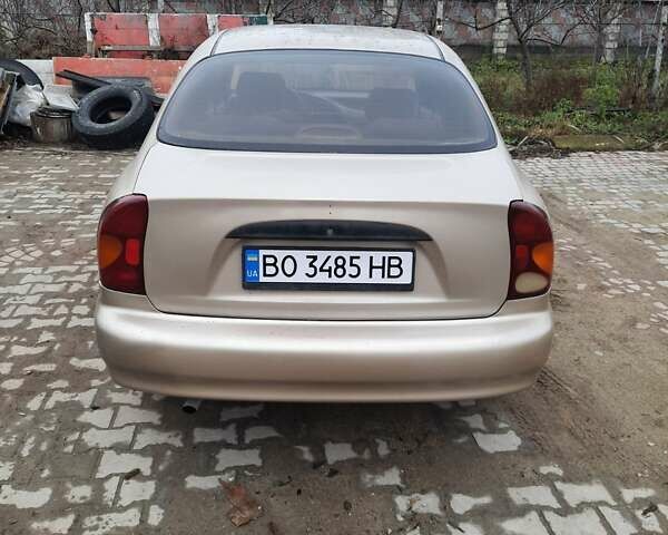 Бежевый Дэу Ланос, объемом двигателя 1.5 л и пробегом 180 тыс. км за 2200 $, фото 10 на Automoto.ua