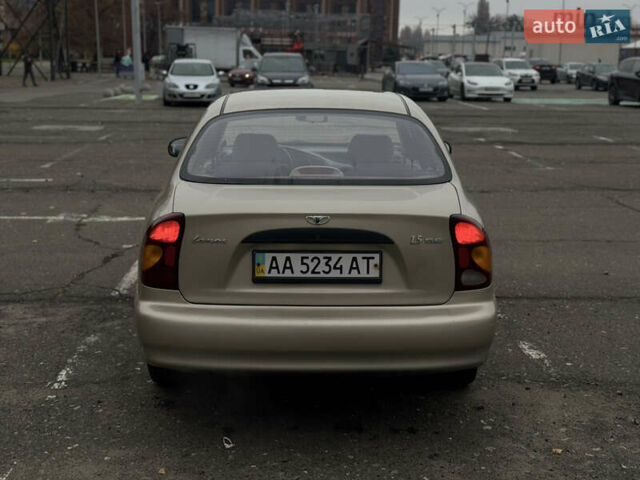 Бежевый Дэу Ланос, объемом двигателя 1.5 л и пробегом 180 тыс. км за 2500 $, фото 3 на Automoto.ua