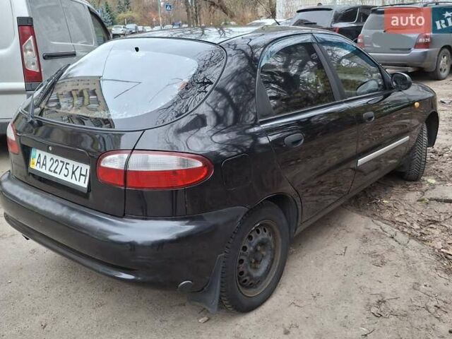 Черный Дэу Ланос, объемом двигателя 1.5 л и пробегом 366 тыс. км за 2300 $, фото 7 на Automoto.ua