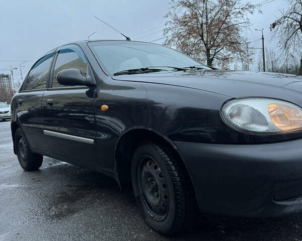 Черный Дэу Ланос, объемом двигателя 1.5 л и пробегом 350 тыс. км за 2450 $, фото 2 на Automoto.ua