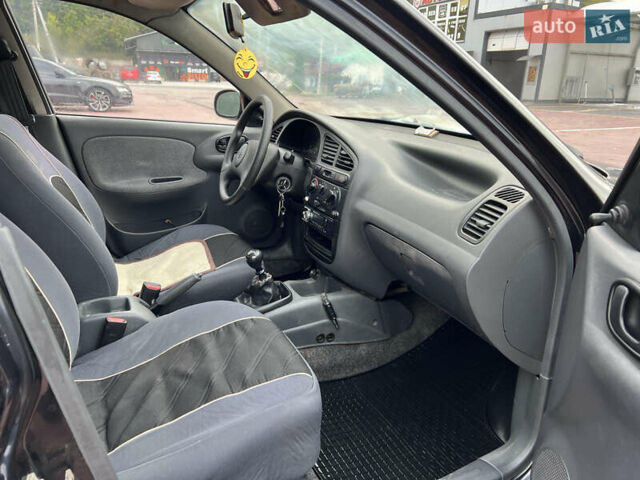 Чорний Деу Ланос, об'ємом двигуна 1.5 л та пробігом 189 тис. км за 1450 $, фото 15 на Automoto.ua