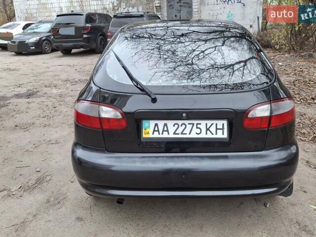 Черный Дэу Ланос, объемом двигателя 1.5 л и пробегом 366 тыс. км за 2300 $, фото 5 на Automoto.ua