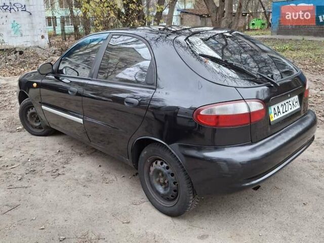 Черный Дэу Ланос, объемом двигателя 1.5 л и пробегом 366 тыс. км за 2300 $, фото 4 на Automoto.ua