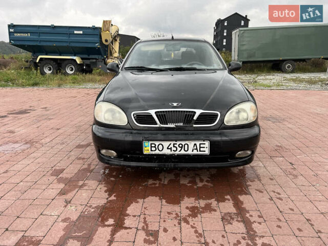 Чорний Деу Ланос, об'ємом двигуна 1.5 л та пробігом 189 тис. км за 1450 $, фото 12 на Automoto.ua