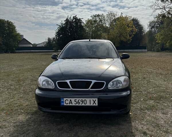 Черный Дэу Ланос, объемом двигателя 1.5 л и пробегом 183 тыс. км за 2500 $, фото 2 на Automoto.ua