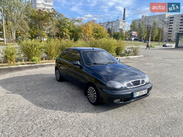 Дэу Ланос 2009 в Запорожье на Automoto.ua Черный Дэу Ланос, объемом двигателя 1.6 л и пробегом 180 тыс. км за 2000 $, фото 2 на Automoto.ua