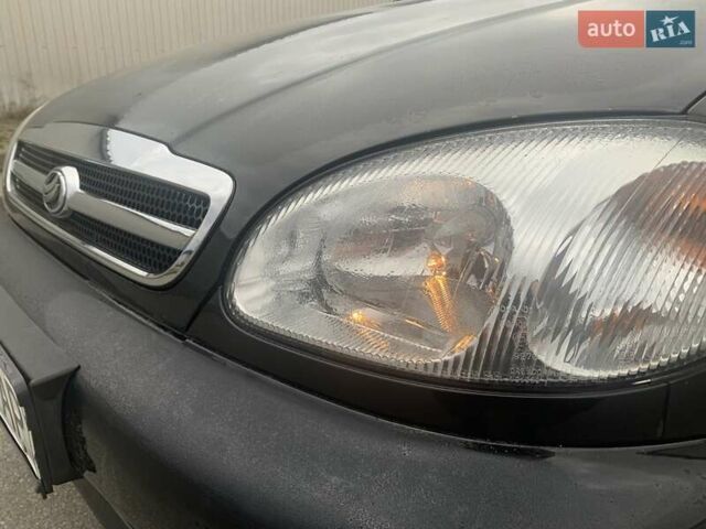 Черный Дэу Ланос, объемом двигателя 1.5 л и пробегом 96 тыс. км за 2900 $, фото 10 на Automoto.ua