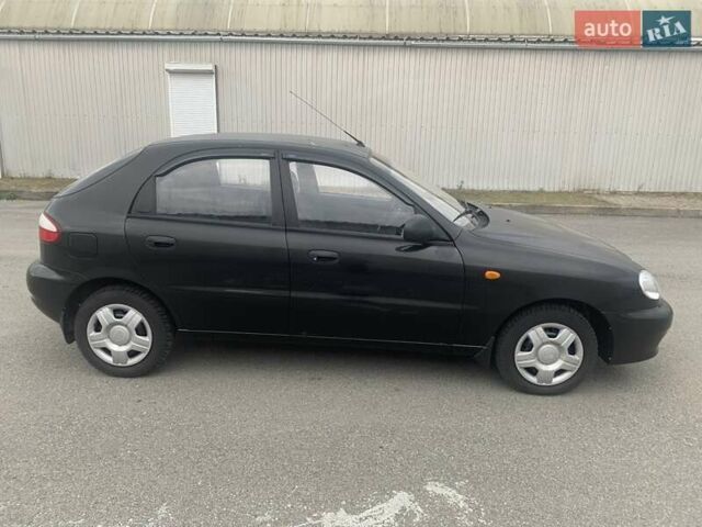 Черный Дэу Ланос, объемом двигателя 1.5 л и пробегом 96 тыс. км за 2900 $, фото 8 на Automoto.ua