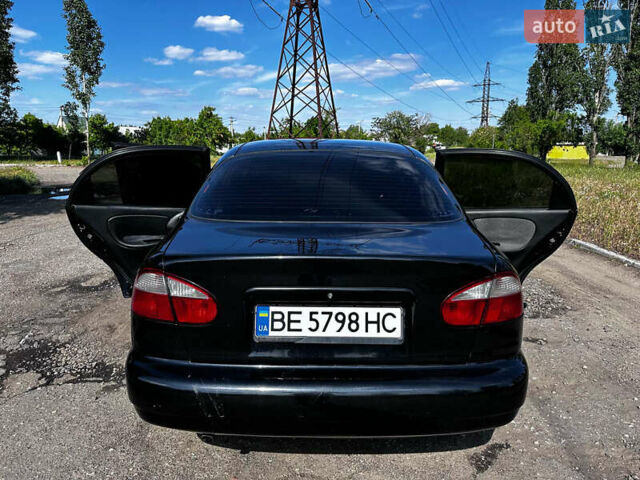 Черный Дэу Ланос, объемом двигателя 1.5 л и пробегом 220 тыс. км за 3100 $, фото 22 на Automoto.ua