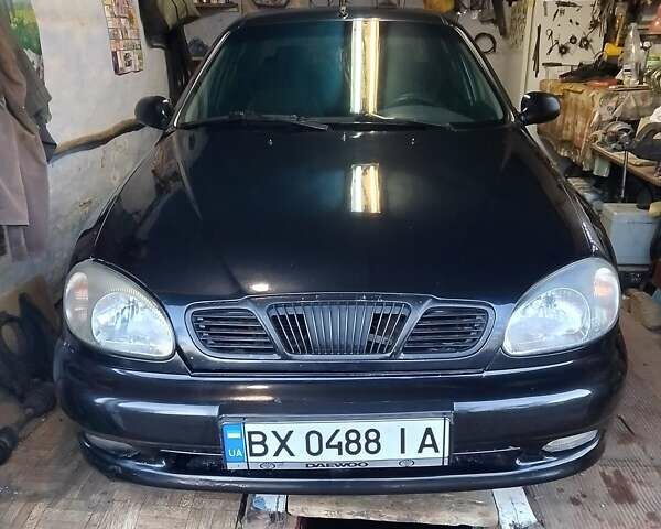 Черный Дэу Ланос, объемом двигателя 1.5 л и пробегом 256 тыс. км за 1850 $, фото 7 на Automoto.ua