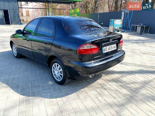 Черный Дэу Ланос, объемом двигателя 1.5 л и пробегом 163 тыс. км за 3150 $, фото 4 на Automoto.ua