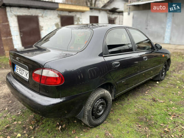 Черный Дэу Ланос, объемом двигателя 1.5 л и пробегом 140 тыс. км за 2500 $, фото 5 на Automoto.ua