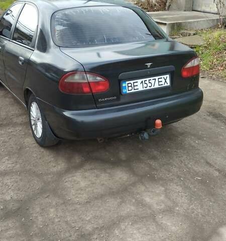 Черный Дэу Ланос, объемом двигателя 1.5 л и пробегом 244 тыс. км за 1650 $, фото 9 на Automoto.ua