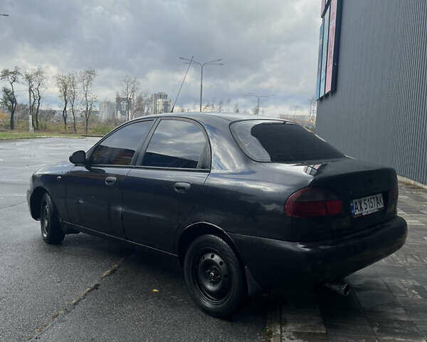 Чорний Деу Ланос, об'ємом двигуна 1.5 л та пробігом 213 тис. км за 1700 $, фото 3 на Automoto.ua
