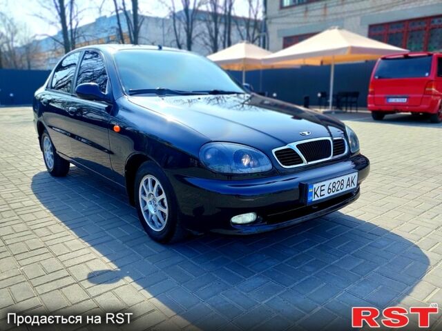 Черный Дэу Ланос, объемом двигателя 1.5 л и пробегом 163 тыс. км за 3150 $, фото 4 на Automoto.ua