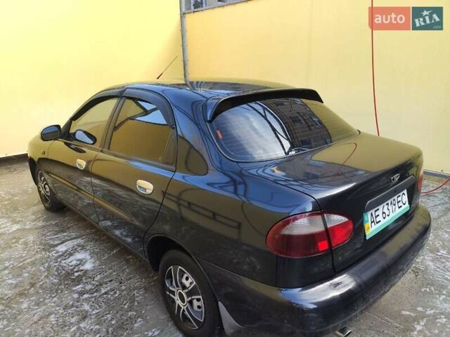 Дэу Ланос 2006 в Кривом Роге на Automoto.ua Черный Дэу Ланос, объемом двигателя 1.5 л и пробегом 273 тыс. км за 3000 $, фото 4 на Automoto.ua