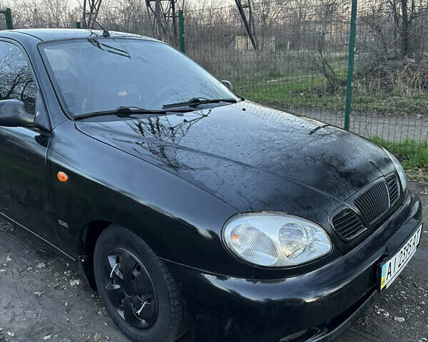 Черный Дэу Ланос, объемом двигателя 1.5 л и пробегом 270 тыс. км за 1900 $, фото 4 на Automoto.ua