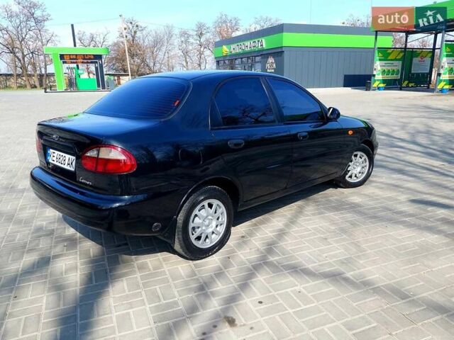 Черный Дэу Ланос, объемом двигателя 1.5 л и пробегом 163 тыс. км за 3150 $, фото 1 на Automoto.ua
