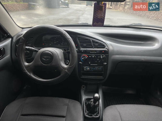 Черный Дэу Ланос, объемом двигателя 1.5 л и пробегом 198 тыс. км за 2199 $, фото 11 на Automoto.ua