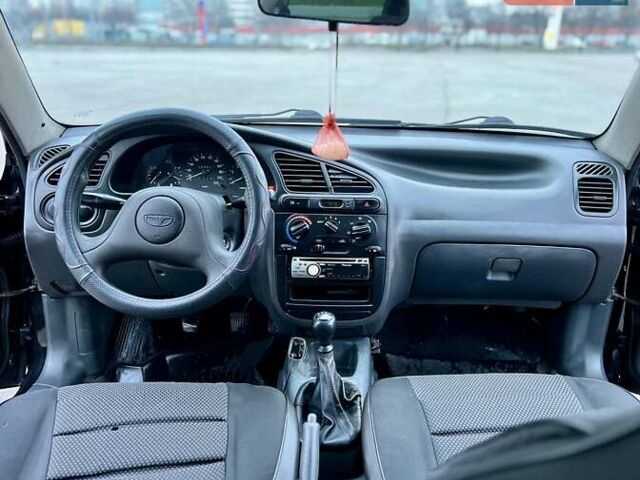 Черный Дэу Ланос, объемом двигателя 1.5 л и пробегом 653 тыс. км за 2199 $, фото 8 на Automoto.ua