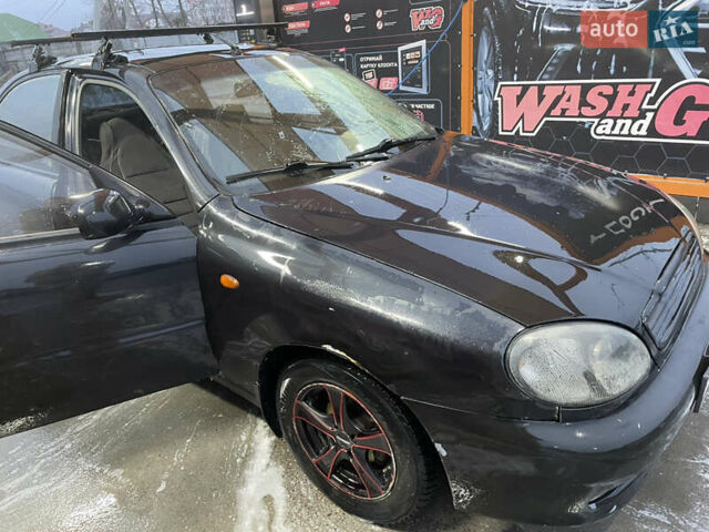 Черный Дэу Ланос, объемом двигателя 1.5 л и пробегом 145 тыс. км за 1799 $, фото 4 на Automoto.ua