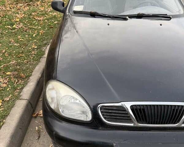 Черный Дэу Ланос, объемом двигателя 1.5 л и пробегом 100 тыс. км за 900 $, фото 5 на Automoto.ua