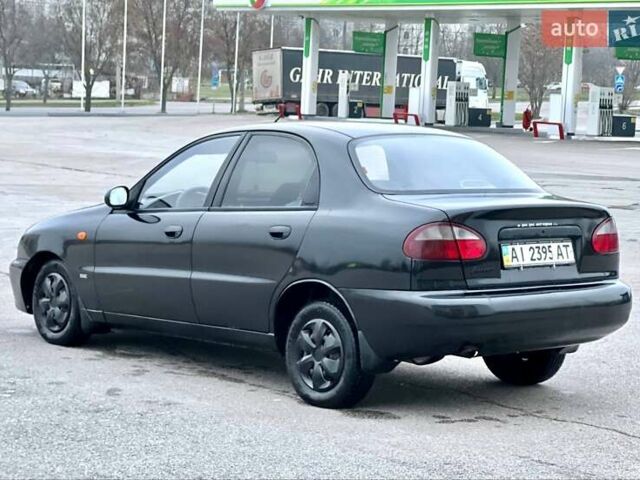 Черный Дэу Ланос, объемом двигателя 1.5 л и пробегом 653 тыс. км за 2199 $, фото 5 на Automoto.ua