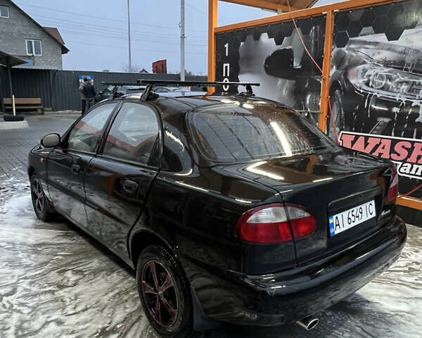 Черный Дэу Ланос, объемом двигателя 1.5 л и пробегом 145 тыс. км за 1799 $, фото 13 на Automoto.ua