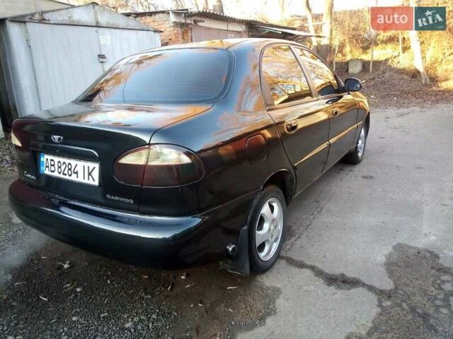 Черный Дэу Ланос, объемом двигателя 1.5 л и пробегом 231 тыс. км за 1999 $, фото 6 на Automoto.ua