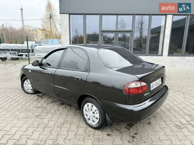 Черный Дэу Ланос, объемом двигателя 1.5 л и пробегом 251 тыс. км за 2550 $, фото 1 на Automoto.ua