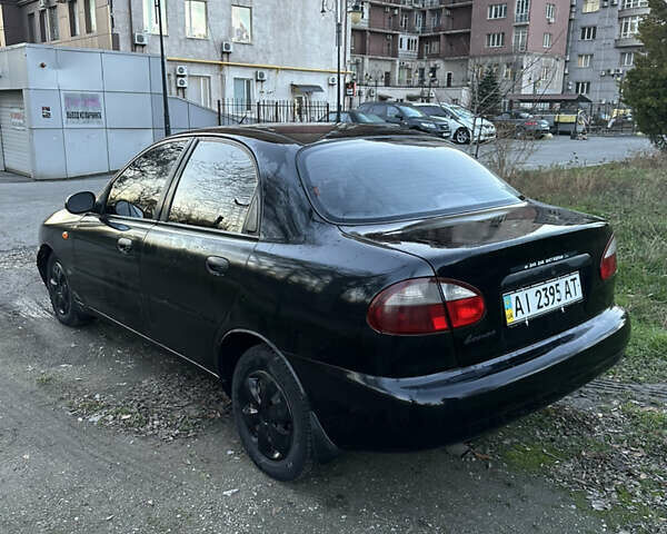 Черный Дэу Ланос, объемом двигателя 1.5 л и пробегом 270 тыс. км за 1900 $, фото 6 на Automoto.ua