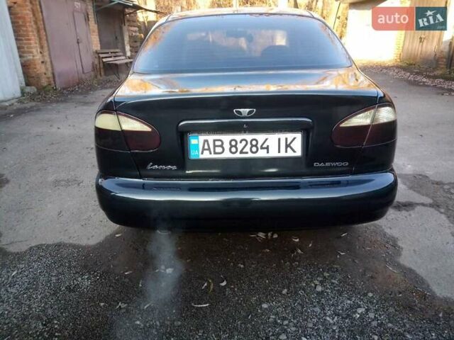 Черный Дэу Ланос, объемом двигателя 1.5 л и пробегом 231 тыс. км за 1999 $, фото 7 на Automoto.ua