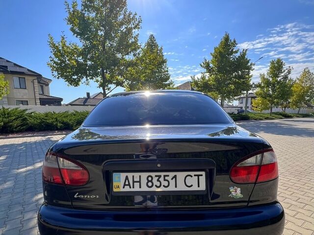 Черный Дэу Ланос, объемом двигателя 1.5 л и пробегом 183 тыс. км за 2600 $, фото 5 на Automoto.ua