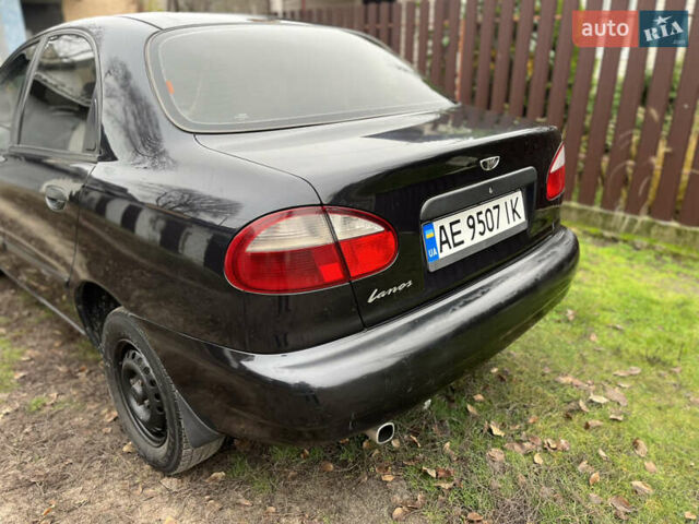 Черный Дэу Ланос, объемом двигателя 1.5 л и пробегом 140 тыс. км за 2500 $, фото 3 на Automoto.ua