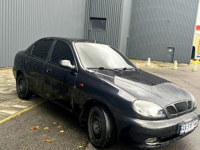 Деу Ланос 2006 у Харкові на Automoto.ua Чорний Деу Ланос, об'ємом двигуна 1.5 л та пробігом 213 тис. км за 1700 $, фото 2 на Automoto.ua