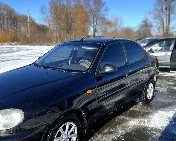 Чорний Деу Ланос, об'ємом двигуна 1.5 л та пробігом 312 тис. км за 1340 $, фото 6 на Automoto.ua