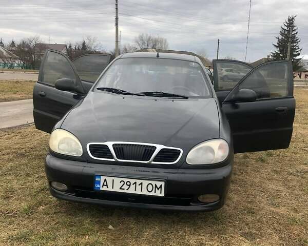 Чорний Деу Ланос, об'ємом двигуна 1.5 л та пробігом 286 тис. км за 2800 $, фото 2 на Automoto.ua