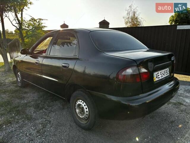 Деу Ланос 2006 у Новомосковске на Automoto.ua Чорний Деу Ланос, об'ємом двигуна 1.5 л та пробігом 328 тис. км за 1800 $, фото 3 на Automoto.ua