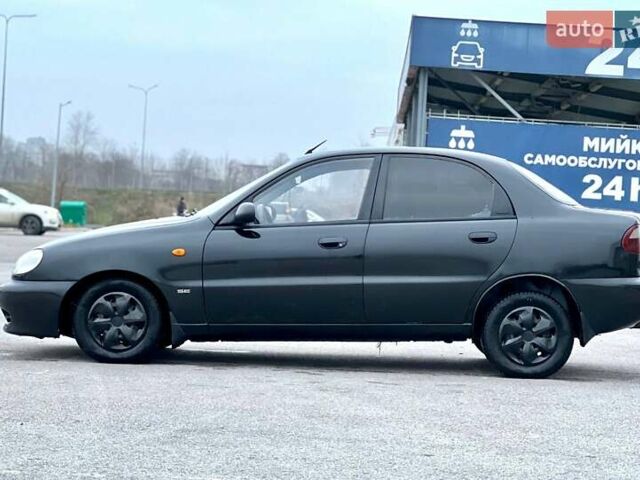 Черный Дэу Ланос, объемом двигателя 1.5 л и пробегом 653 тыс. км за 2199 $, фото 3 на Automoto.ua