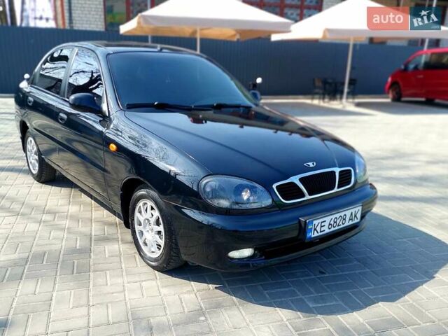 Черный Дэу Ланос, объемом двигателя 1.5 л и пробегом 163 тыс. км за 3150 $, фото 3 на Automoto.ua
