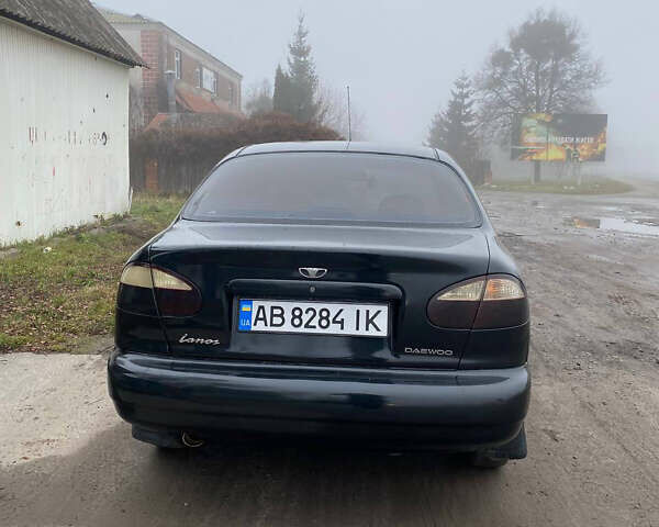 Черный Дэу Ланос, объемом двигателя 1.5 л и пробегом 231 тыс. км за 1750 $, фото 8 на Automoto.ua