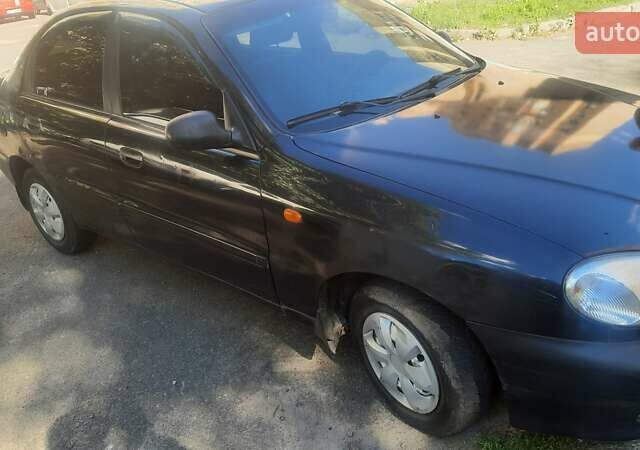 Черный Дэу Ланос, объемом двигателя 1.5 л и пробегом 110 тыс. км за 1500 $, фото 14 на Automoto.ua