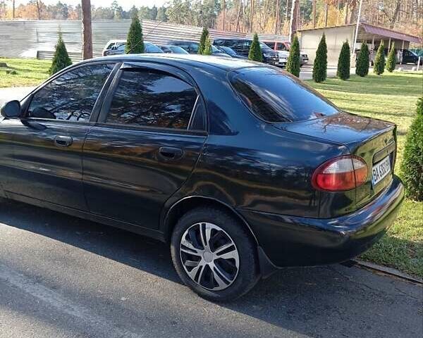 Деу Ланос 2006 у Буче на Automoto.ua Чорний Деу Ланос, об'ємом двигуна 1.5 л та пробігом 410 тис. км за 2250 $, фото 3 на Automoto.ua