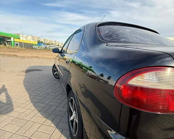 Черный Дэу Ланос, объемом двигателя 1.5 л и пробегом 163 тыс. км за 2900 $, фото 8 на Automoto.ua
