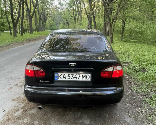Чорний Деу Ланос, об'ємом двигуна 1.5 л та пробігом 226 тис. км за 1900 $, фото 3 на Automoto.ua