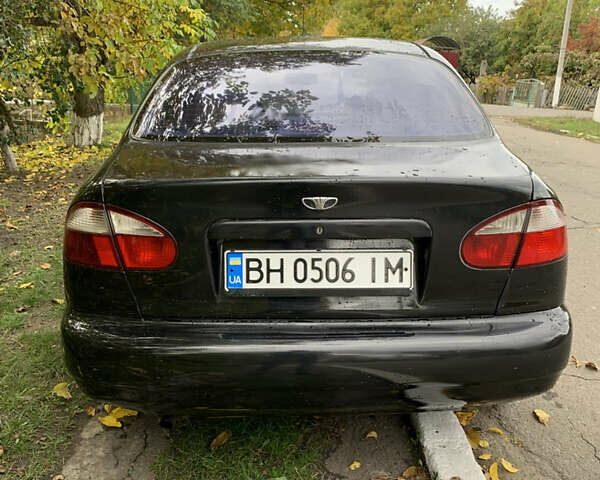 Черный Дэу Ланос, объемом двигателя 1.5 л и пробегом 263 тыс. км за 1830 $, фото 4 на Automoto.ua