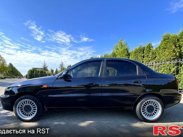 Черный Дэу Ланос, объемом двигателя 1.5 л и пробегом 183 тыс. км за 2600 $, фото 3 на Automoto.ua